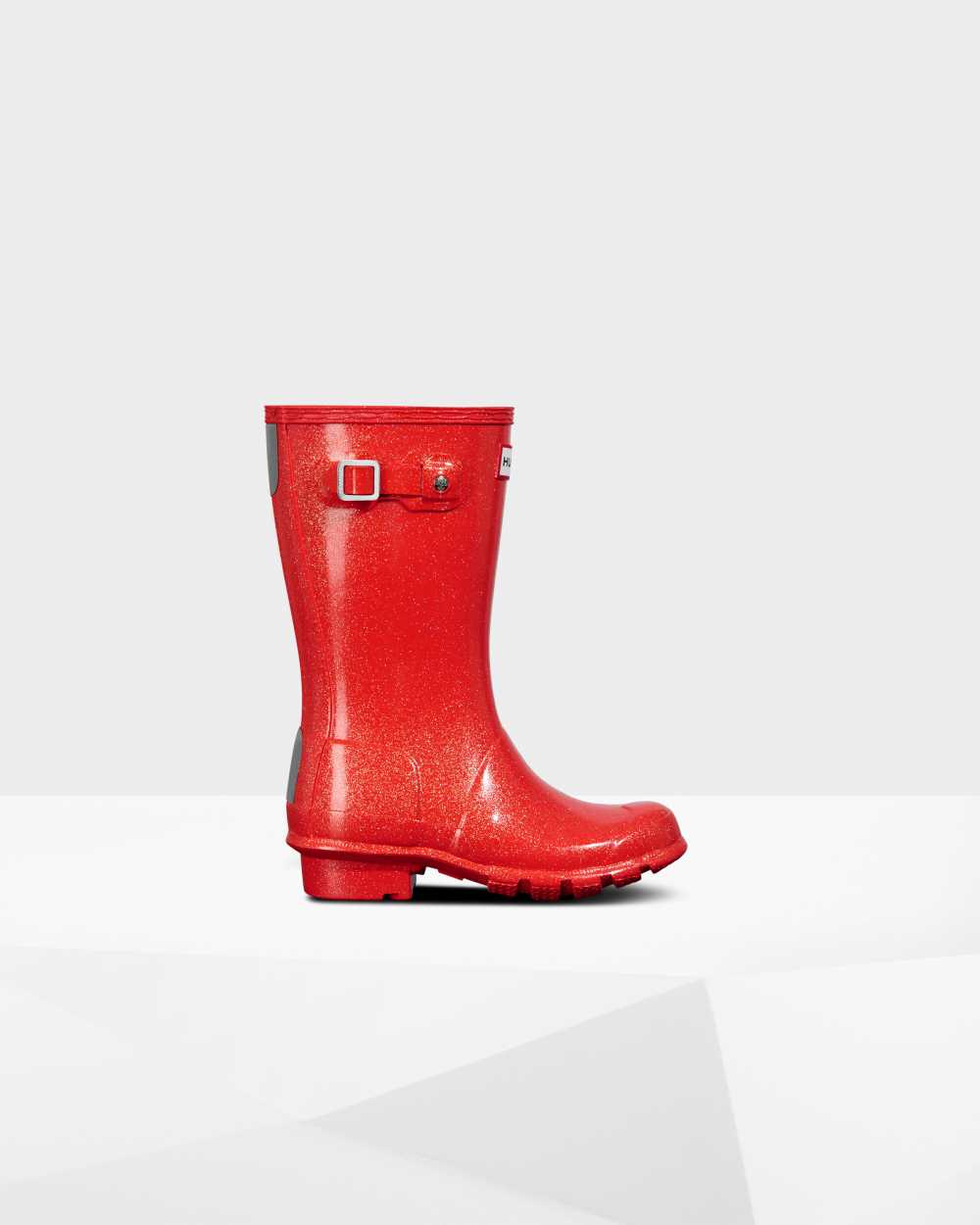 Botas De Agua Niños - Hunter Original Big Starcloud Rojas - PVEAQR-810 - Rojas